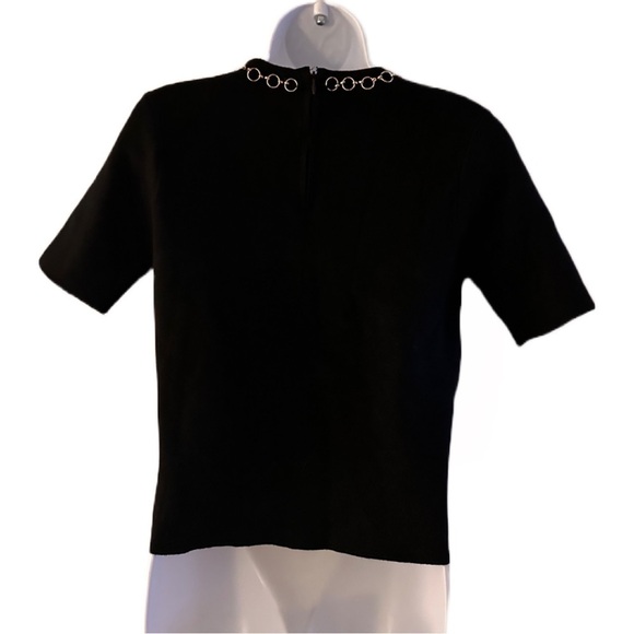 Zara Knit Top with Gold Chain - Picture 7 of 9